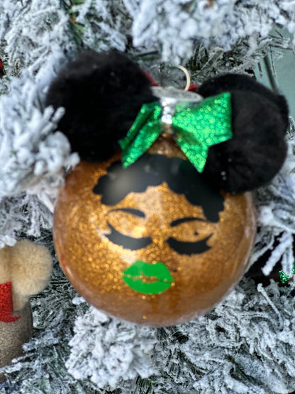 Sassy Girl Ornaments