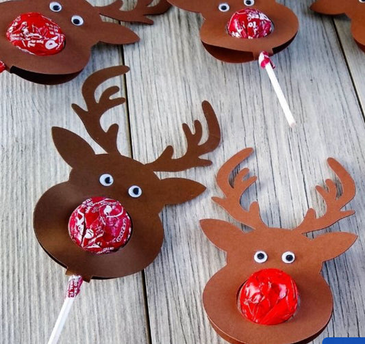 Reindeer Lollipop Holders