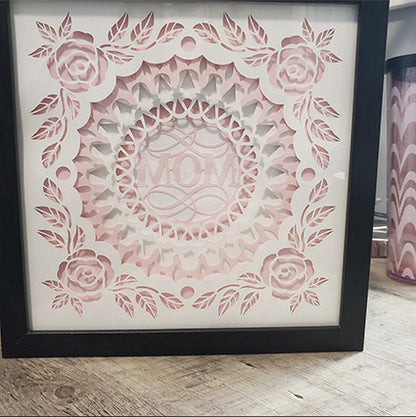 12x12 Mandala Wall Art